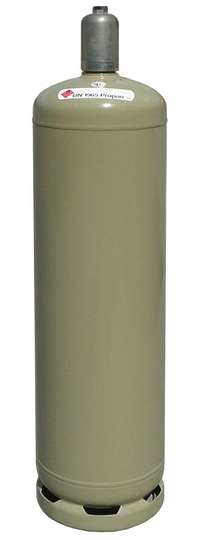 Propangas Eigentumsflasche 33 kg Farbe: grau