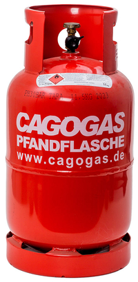 Treibgas Pfandflasche CAGOGAS 11 kg Farbe: rot